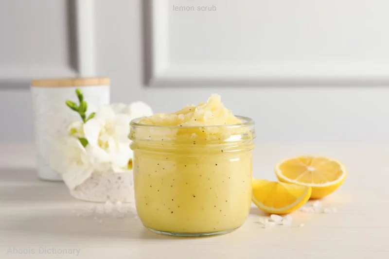 lemon scrub
